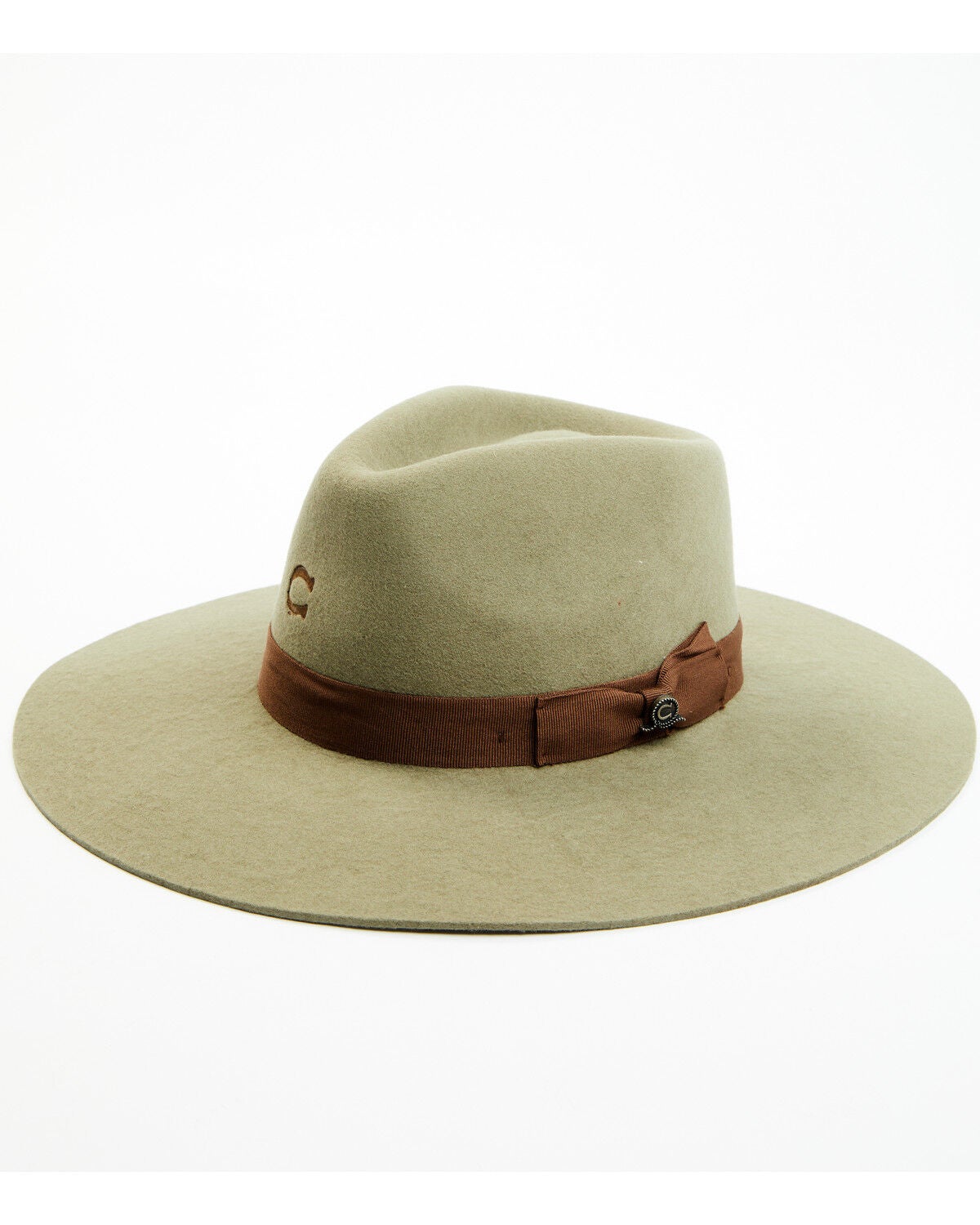Charlie 1 Horse Women's Highway Wool Western Fashion Hat, Olive, hi-res
