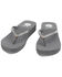 Image #4 - Yellow Box Women's Jello Rhinestone Sandals, Grey, hi-res
