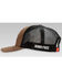 Image #3 - RopeSmart Men's All-American Embroidered Graphic Steer Flag Patch Mesh-Back Ball Cap, Brown, hi-res