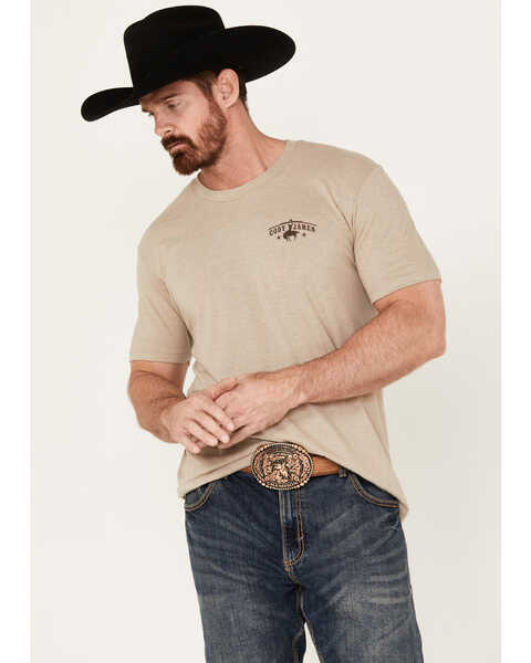 Cody James Men's Southwest Short Sleeve Graphic T-Shirt, Tan, hi-res