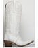 Image #2 - Lane Women's Off The Record Patent Leather Tall Western Boots - Snip Toe, White, hi-res