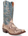 Image #1 - Dan Post Men's Exotic Python Western Boots - Snip Toe, Natural, hi-res