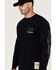 Image #3 - Cody James Men's FR Eagle Long Sleeve Graphic T-Shirt, Navy, hi-res