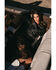 Image #1 - Understated Leather Women's Destiny Eyelet Moto Jacket, Black, hi-res