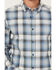 Image #3 - Cody James Men's Howdy Duty Plaid Print Long Sleeve Button-Down Western Shirt, Blue, hi-res