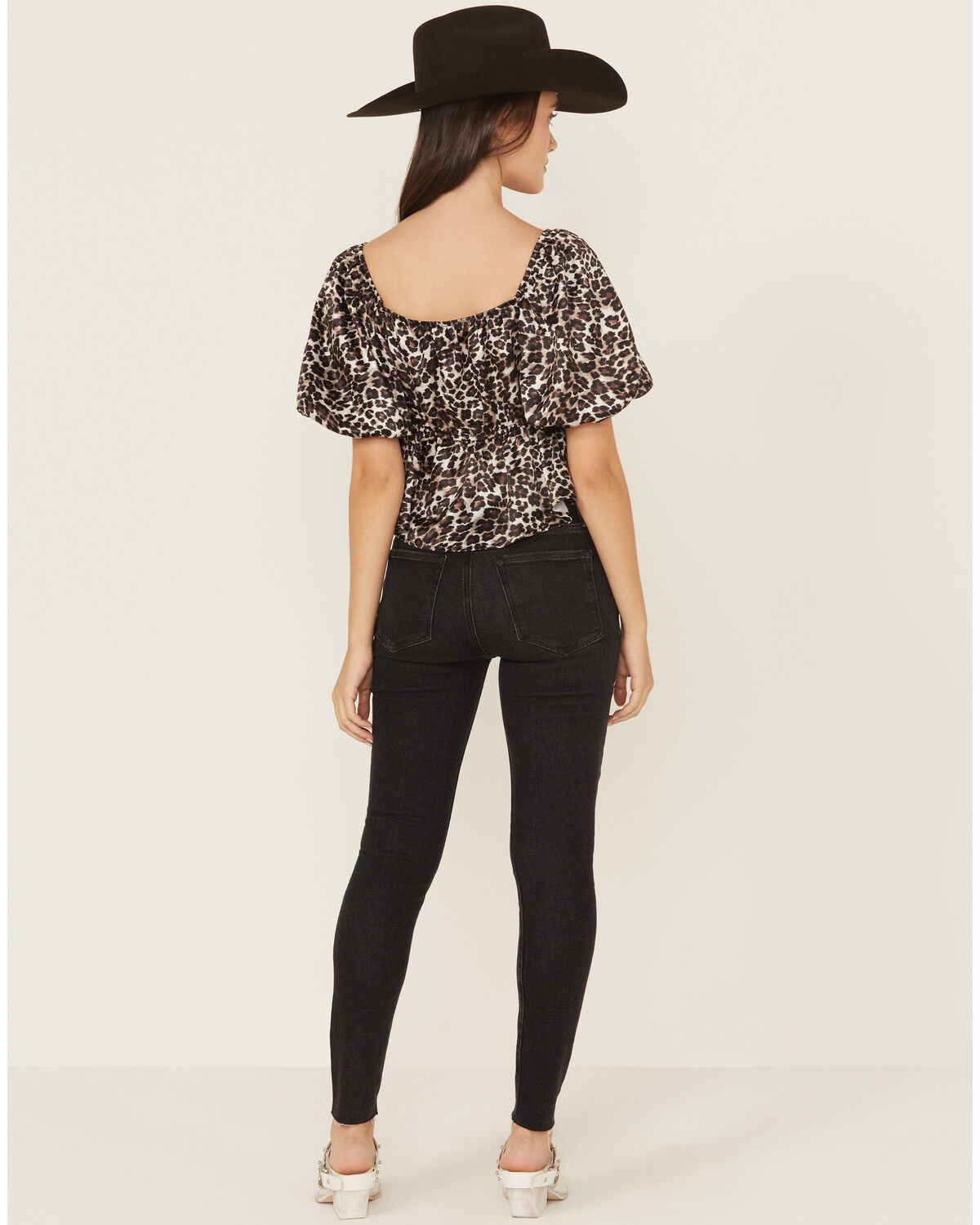 Image #3 - Good American Women's Good Legs High Rise Skinny Stretch Denim Jeans, Black, hi-res