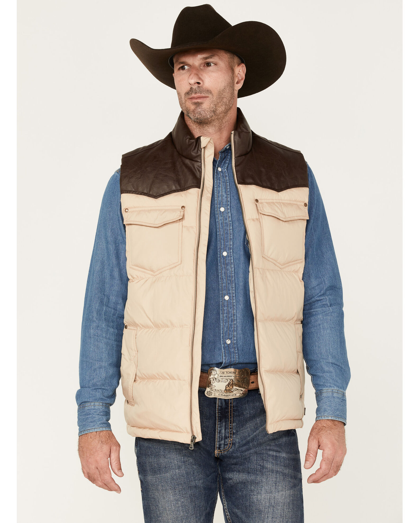 Champion shop puffer vest