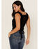 Image #4 - Idyllwind Women's Quail Ridge Lace Back Sleeveless Top, Black, hi-res