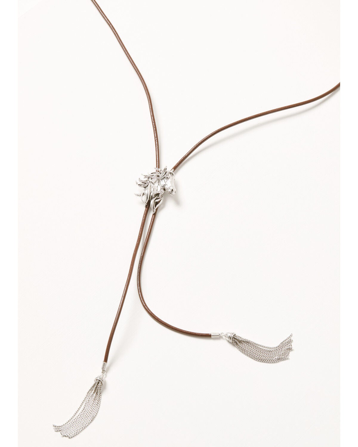 Image #2 - Lainey Wilson Women's Horse Bolo Tie, Silver, hi-res