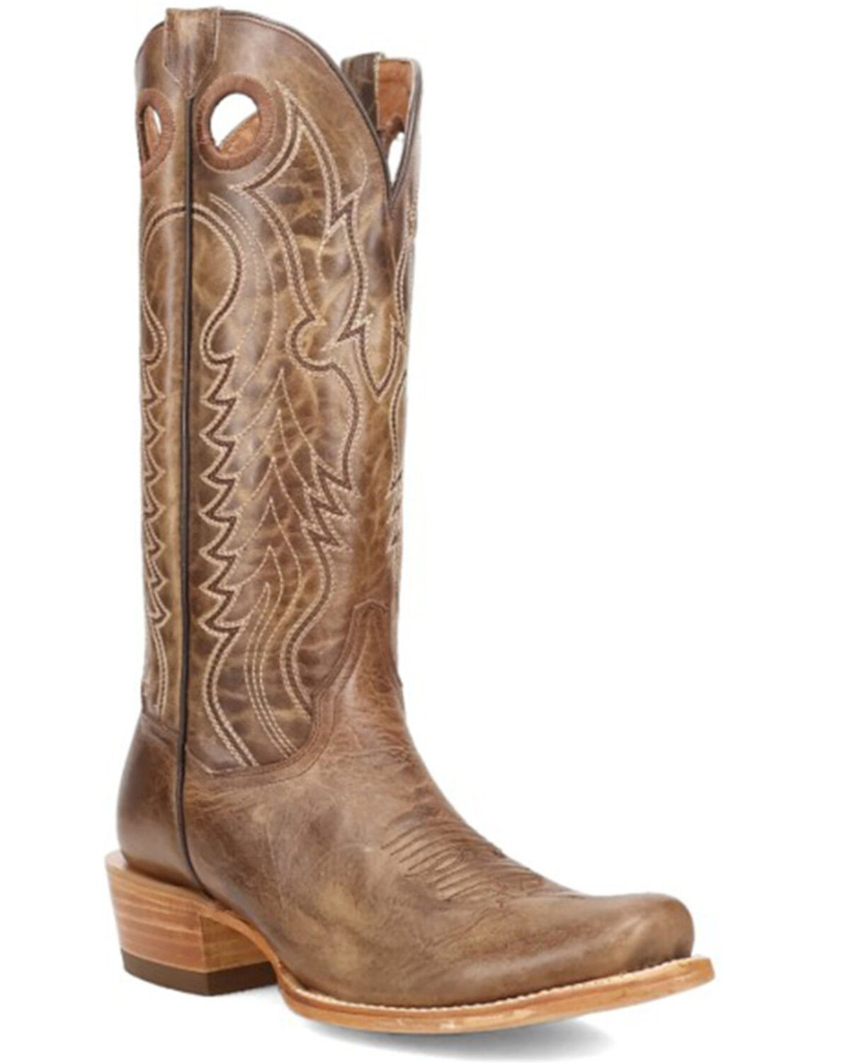Image #1 - Dan Post Women's Adelaide Western Boots - Square Toe, Camel, hi-res