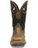 Image #4 - Double H Men's Zenon Western Work Boots - Soft Toe, Brown, hi-res