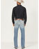 Image #3 - Ariat Men's M7 Cade Tustin Light Wash Slim Straight Stretch Denim Jeans, Light Wash, hi-res