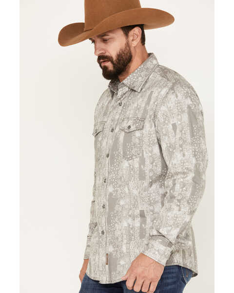 Wrangler Men's Retro Premium Patchwork Print Western Shirt