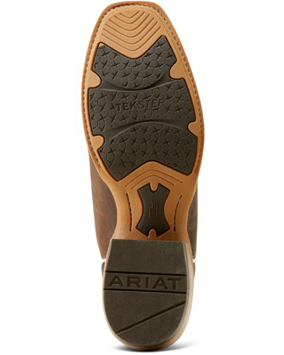 Image #5 - Ariat Men's Ringer Tall Western Boots - Square Toe, Brown, hi-res