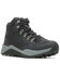 Image #1 - Wolverine Men's Luton Lace-Up Waterproof Work Hiking Boots - Round Toe , Black, hi-res