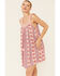 Image #4 - Band of the Free Women's Rose Anna Mini Dress, Rose, hi-res