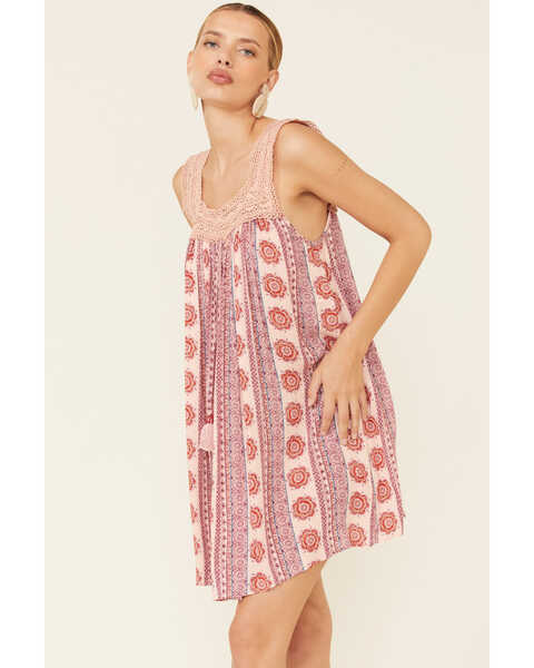 Image #4 - Band of the Free Women's Rose Anna Dress, Rose, hi-res