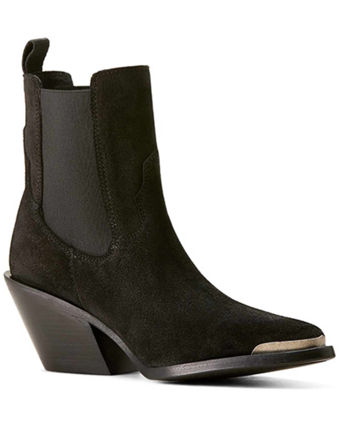 Image #1 - Ariat Women's Shiloh Fashion Booties - Round Toe, Black, hi-res