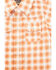 Image #2 - Cowboy Hardware Toddler Boys' Gradient Square Short Sleeve Snap Western Shirt , Orange, hi-res