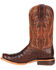 Durango Men's Chestnut Full-Quill Ostrich Western Boots - Square Toe, Chestnut, hi-res
