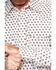 Image #4 - Rock & Roll Denim Men's Crinkle Washed Poplin Print Long Sleeve Western Shirt, Cream, hi-res