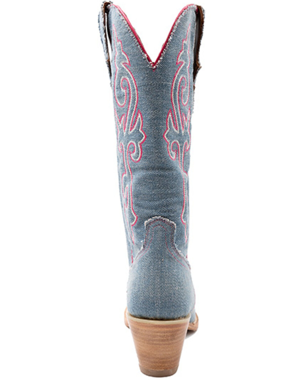 Image #5 - Ferrini Women's Billie Jean Western Boots - Round Toe, Medium Blue, hi-res