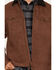 Image #3 - Hawx Men's Rex Flannel Lined Washed Duck Canvas Jacket, Brown, hi-res