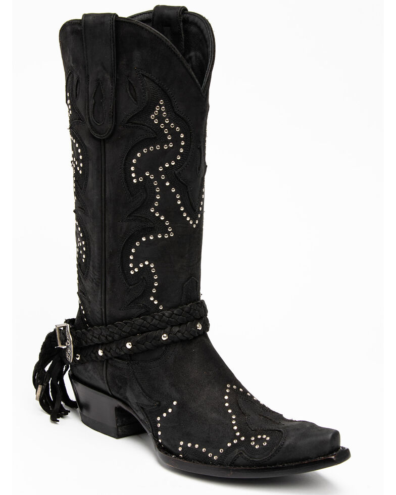 Idyllwind Women S Black Barfly Western Boots Snip Toe Country