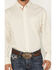Image #3 - George Strait by Wrangler Men's Geo Print Long Sleeve Button-Down Stretch Western Shirt - Tall, White, hi-res
