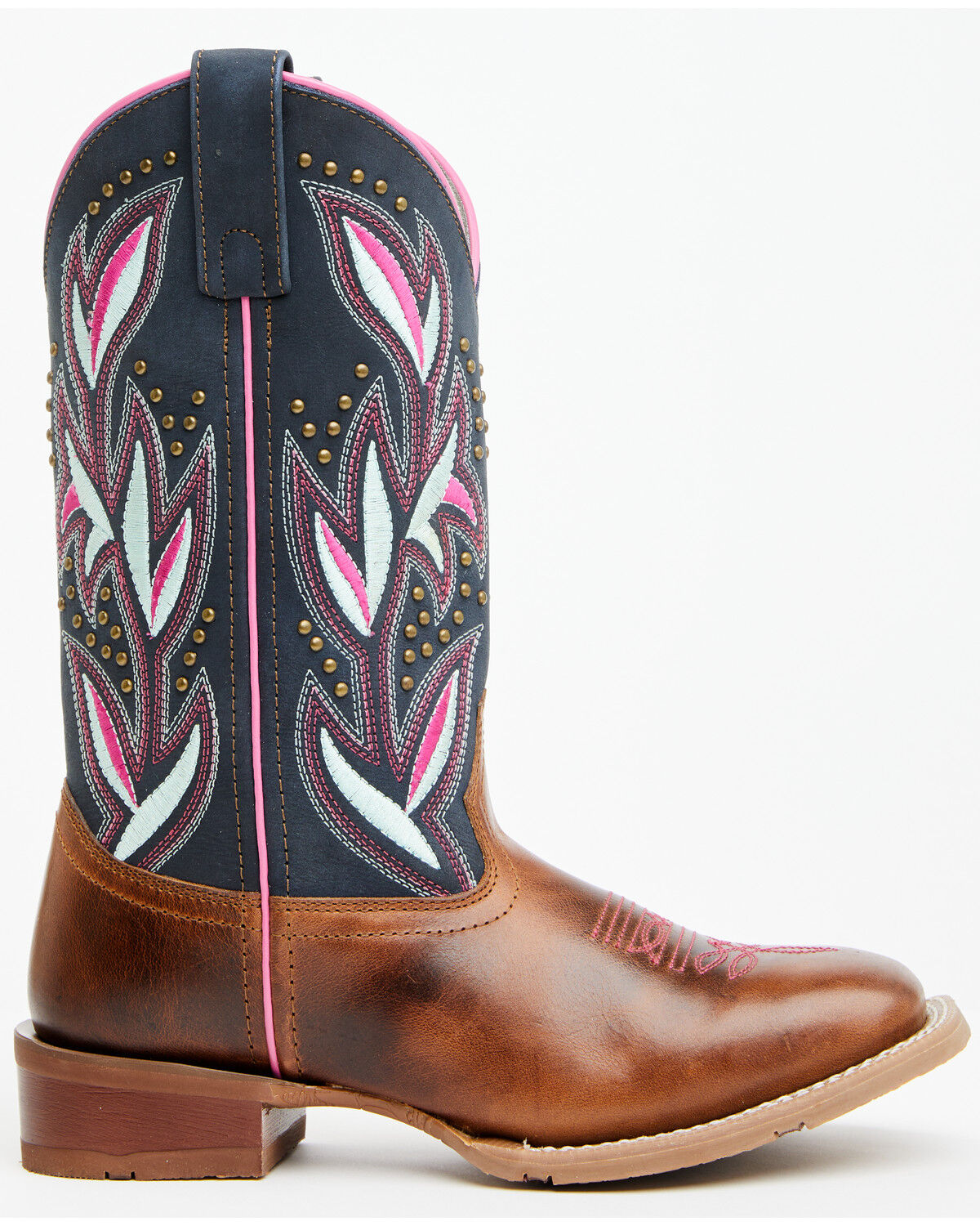 Image #2 - Laredo Women's Lydia Western Boots - Broad Square Toe, Tan, hi-res