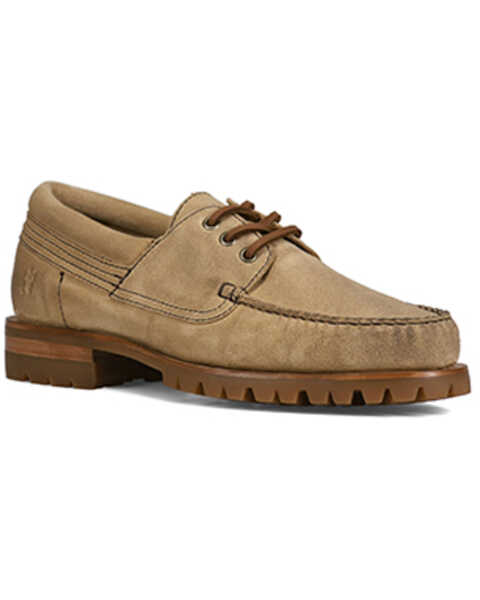Frye Men's Hudson Camp Casual Shoes - Moc Toe, Sand, hi-res