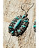Image #2 - Idyllwind Women's Bryana Concho Earrings, Turquoise, hi-res