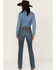 Image #3 - Wrangler Retro Women's Abigail Medium Wash High Rise Slim Stretch Bootcut Jeans, Medium Wash, hi-res