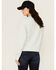 Image #4 - Carhartt Women's Loose Fit Midweight Henley Sweatshirt , Seafoam, hi-res