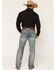 Image #3 - Rock & Roll Denim Men's Double Barrel Medium Wash Relaxed Bootcut Denim Jeans, Medium Wash, hi-res