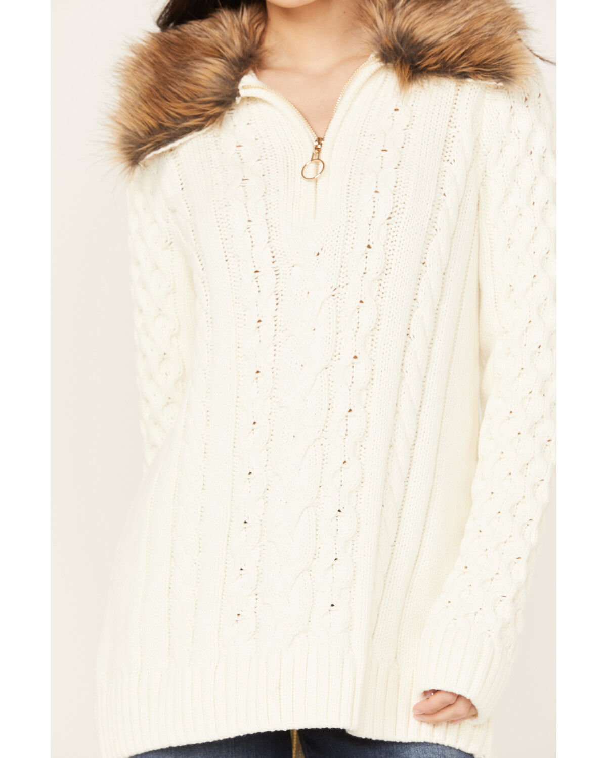 Image #3 - Show Me You Mumu Women's Sun Valley Pullover Sweater, Cream, hi-res