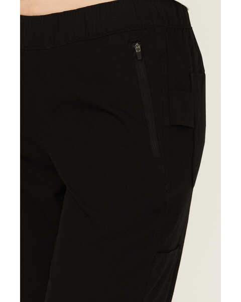 Image #2 - Carhartt Women's Force Relaxed Fit Ripstop Work Pants , Black, hi-res