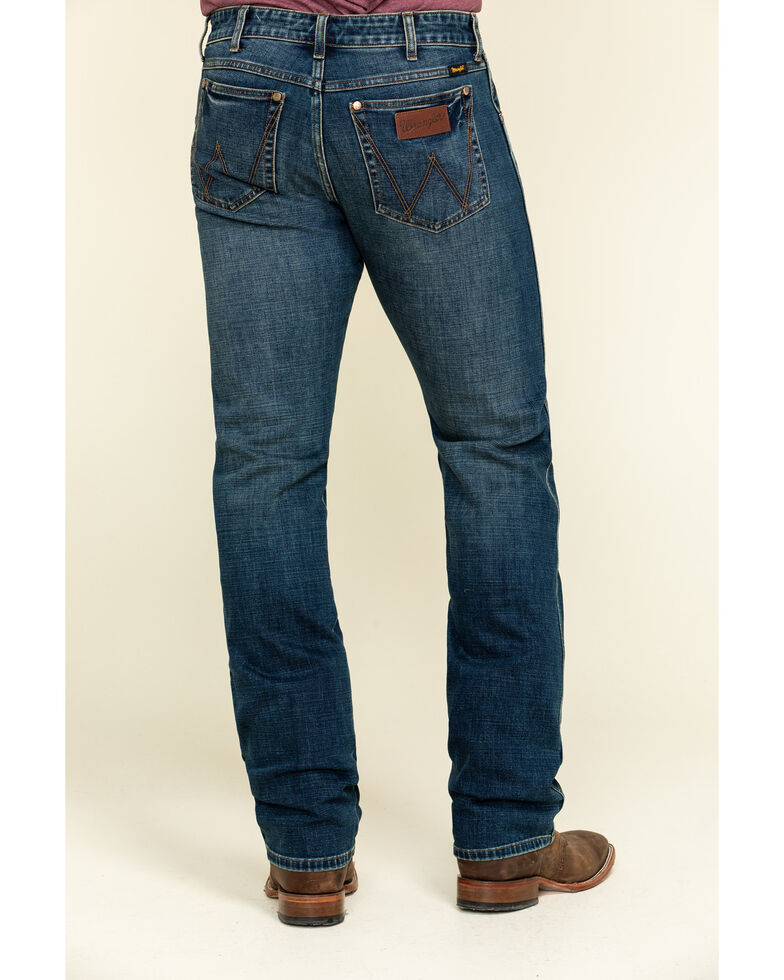 Wrangler Retro Men S Krum Stretch Slim Straight Jeans Country