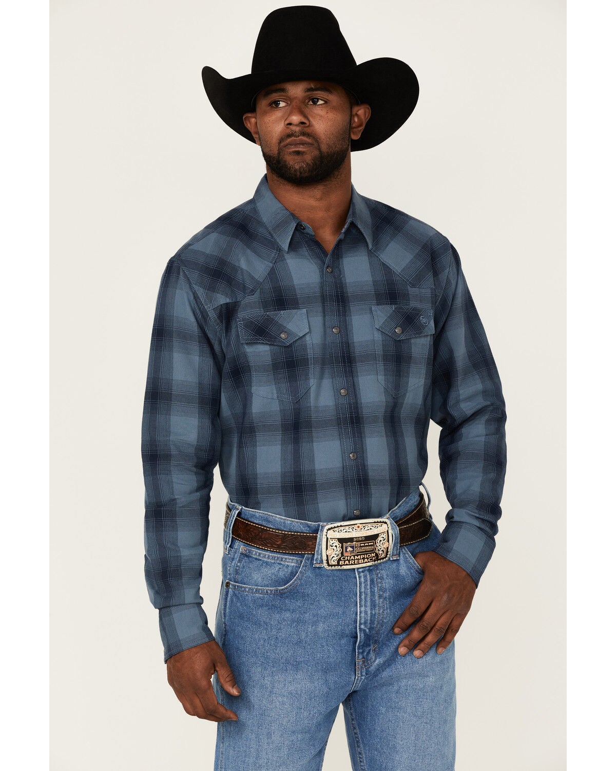 plaid cowboy shirt