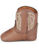 Image #3 - Justin Infant Boys' Baby Canter Western Boots - Broad Square Toe, Brown, hi-res