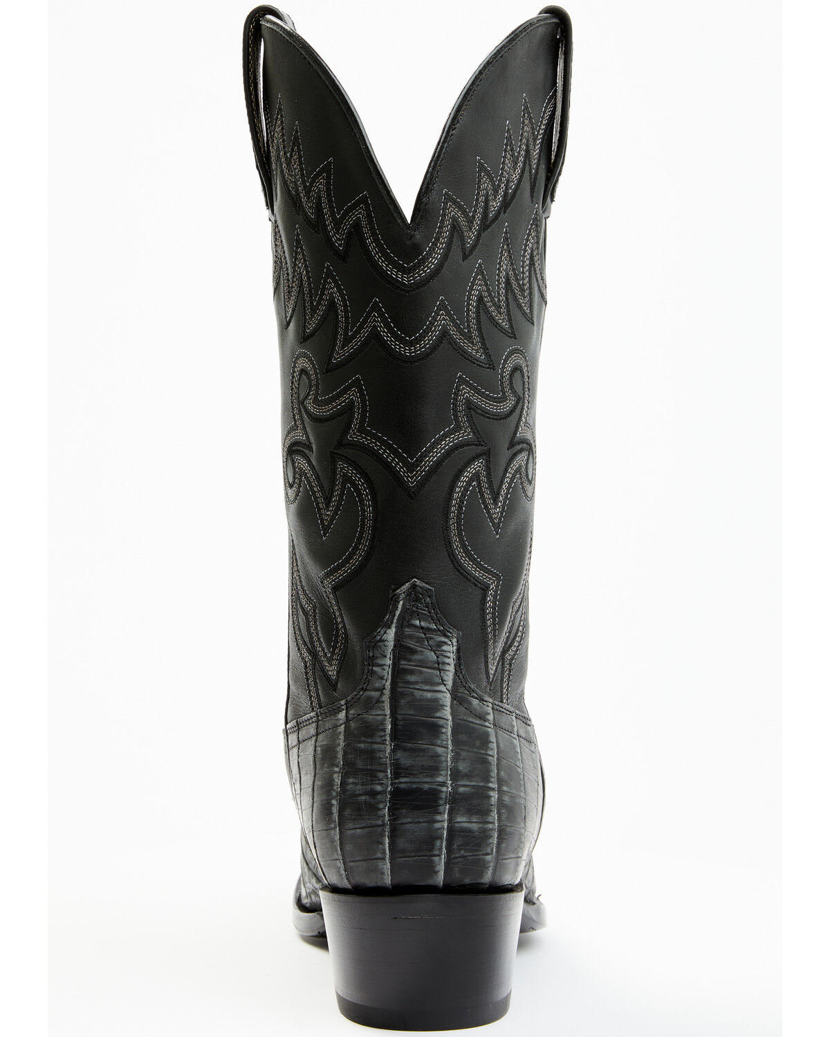 Image #5 - Cody James Men's Exotic Alligator Western Boots - Square Toe, Grey, hi-res