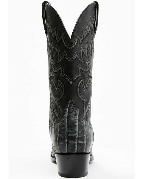 Image #5 - Cody James Men's Exotic Alligator Western Boots - Square Toe, Grey, hi-res