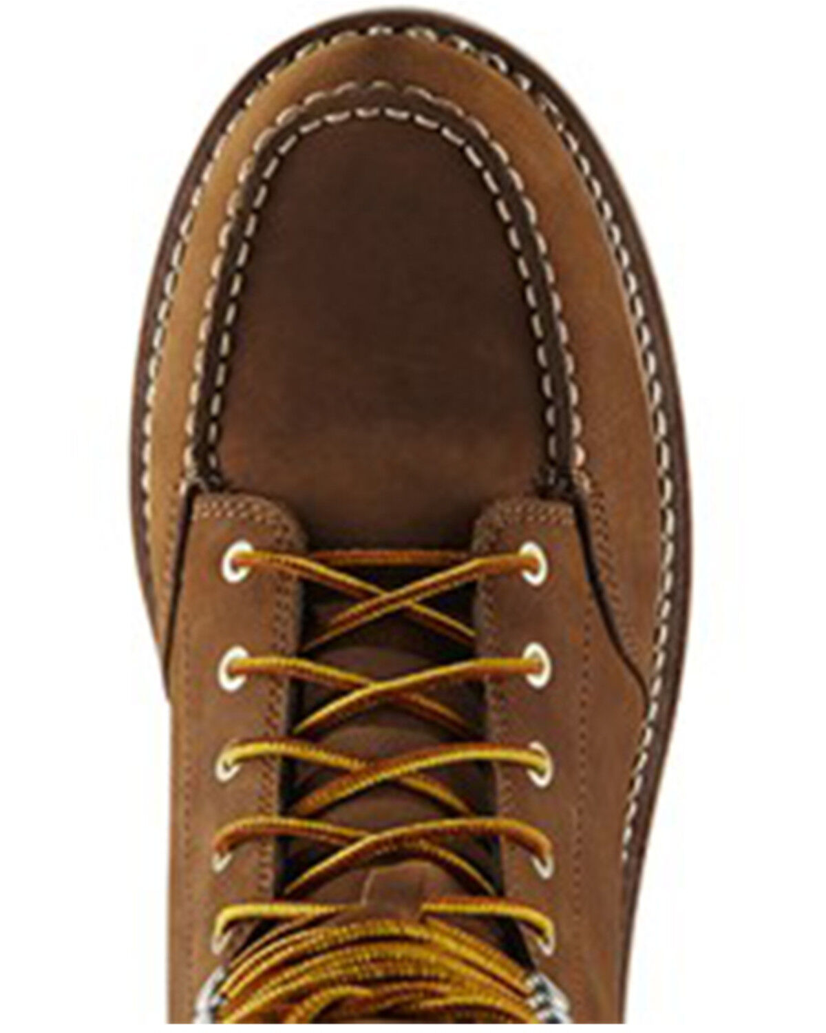 Image #4 - Danner Men's Cedar River 8" Moc Waterproof Work Boots - Soft Toe, Brown, hi-res