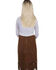 Leatherwear by Scully Women's Lamb Suede Fringe Skirt , Brown, hi-res