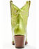 Image #5 - Idyllwind Women's Envy Metallic Fashion Leather Western Booties - Round Toe, Green, hi-res