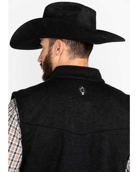 Outback Trading Co. Men's Reid Softshell Vest , Black, hi-res