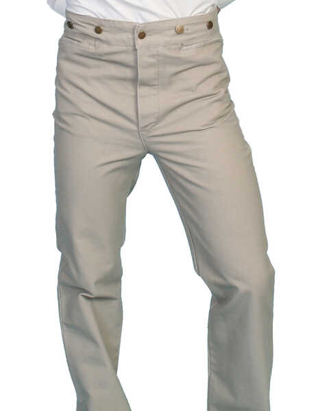 Image #1 - Rangewear by Scully Men's Canvas Pants, Sand, hi-res