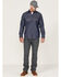 Image #2 - Cody James Men's FR Denim Mount Vernon Long Sleeve Snap Work Shirt , Indigo, hi-res