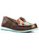 Image #1 - Ariat Women's Rainbow Southwestern Cruiser Shoes - Moc Toe, Brown, hi-res