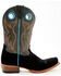 Image #2 - RANK 45® Men's Saloon Roughout Western Boots - Square Toe, Black, hi-res